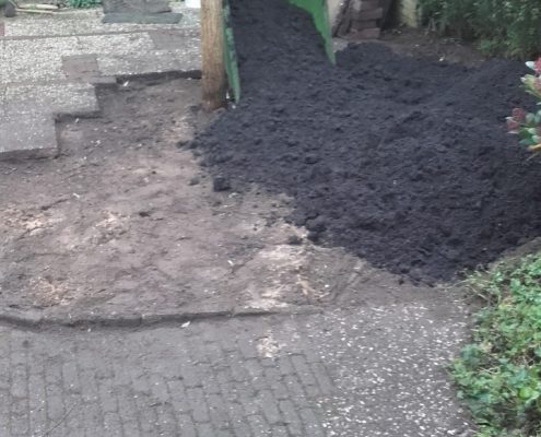 grondverbetering tuin in Rhenen - Hovenier Ultima Flora